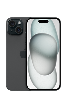 Apple iPhone 15 - Black - 128GB