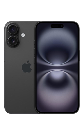 Apple iPhone 16 - Black - 128GB